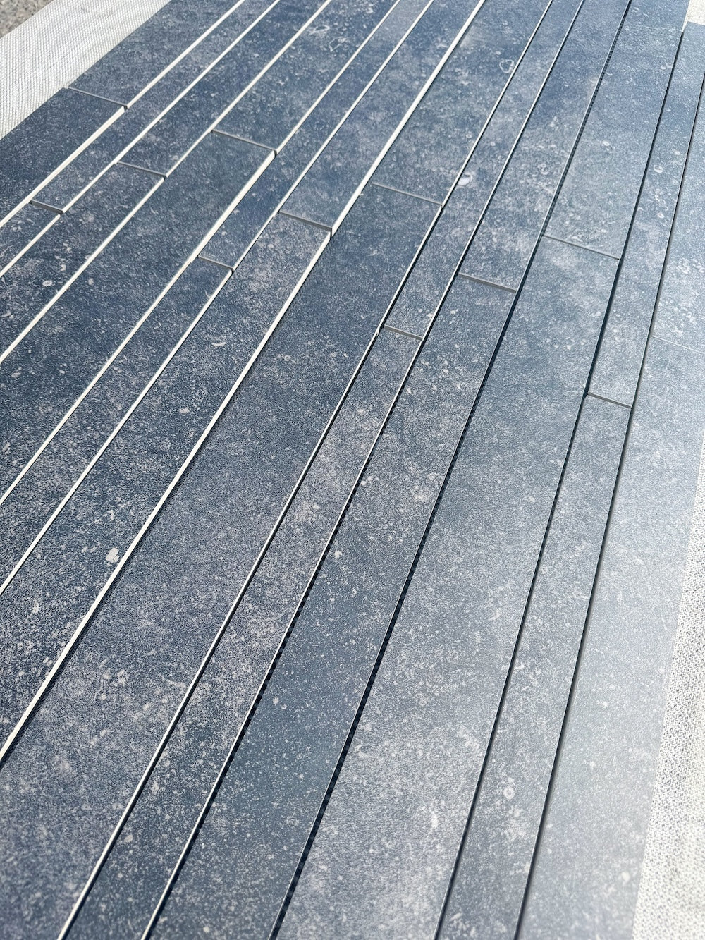 Belgian Stone Black | Mozaïken | 300x600x10mm (300x750mm) | Keramiek