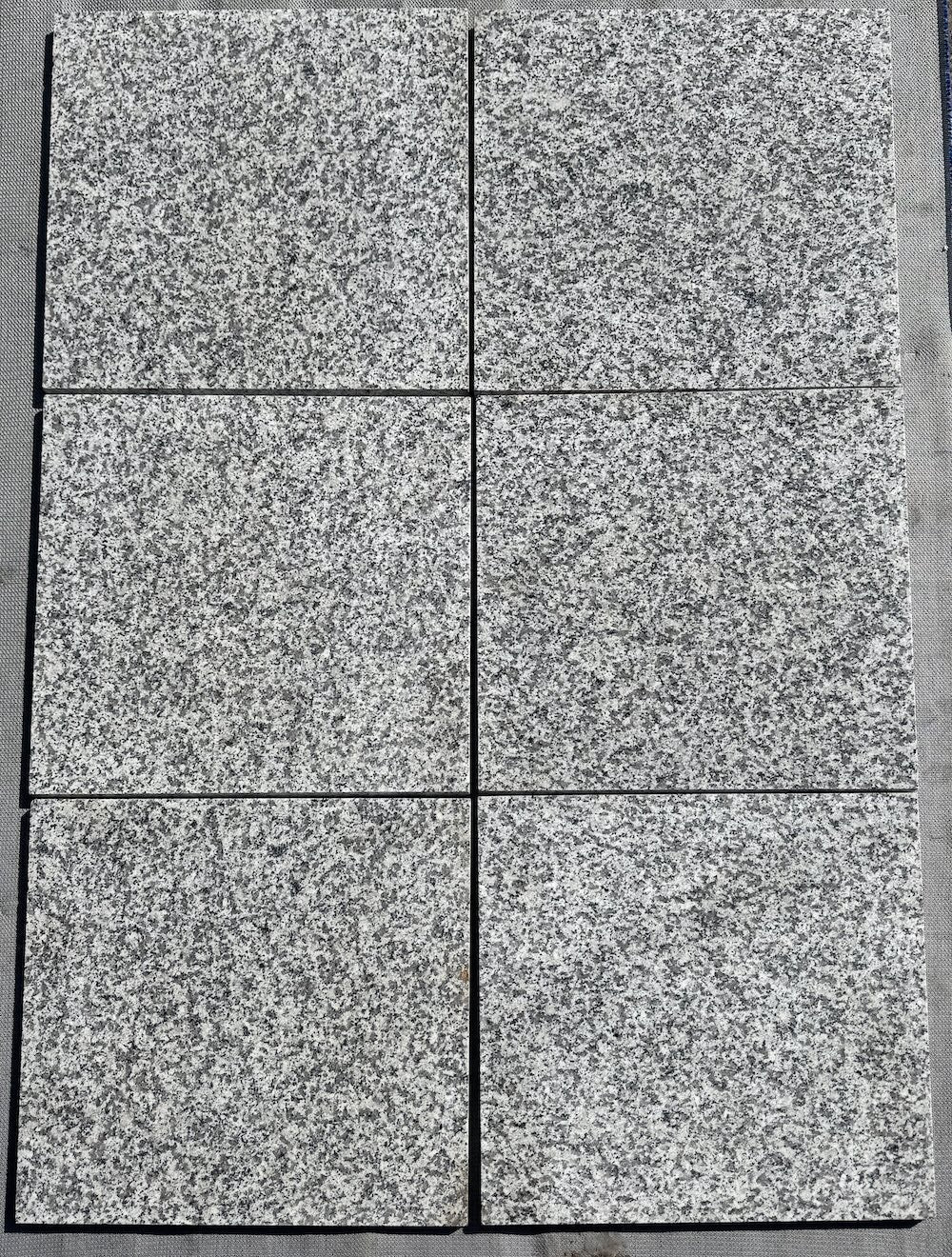 Blanco Sevilla | Poli | 400x400x15mm | Graniet