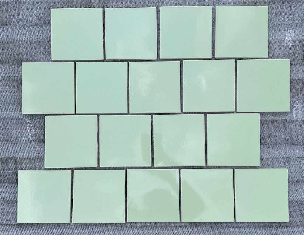Facade Mint Glossy hoekstuk | 140x140x10mm | Keramiek