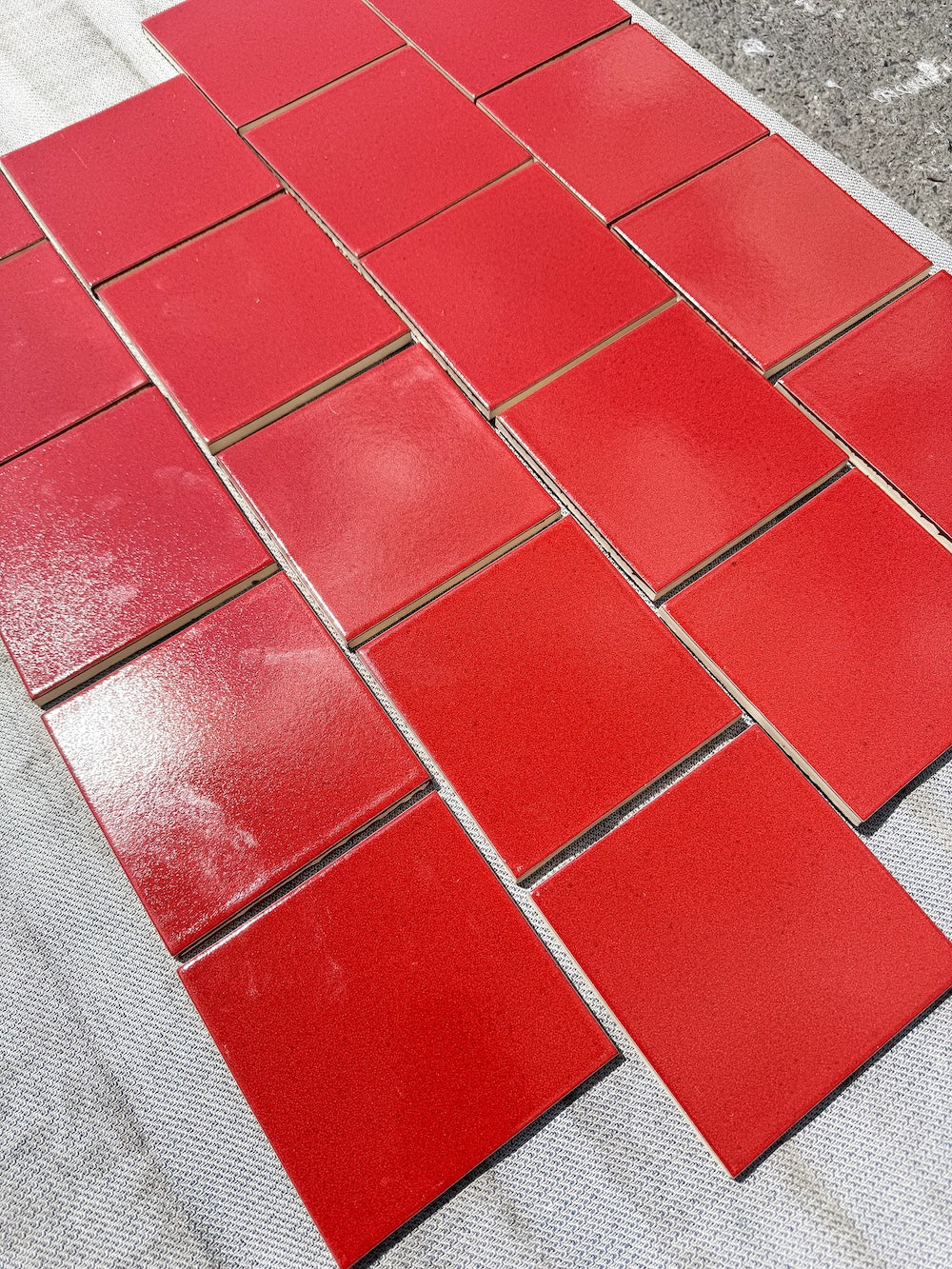 Facade Ruby Glossy | 140x140x10mm | Keramiek