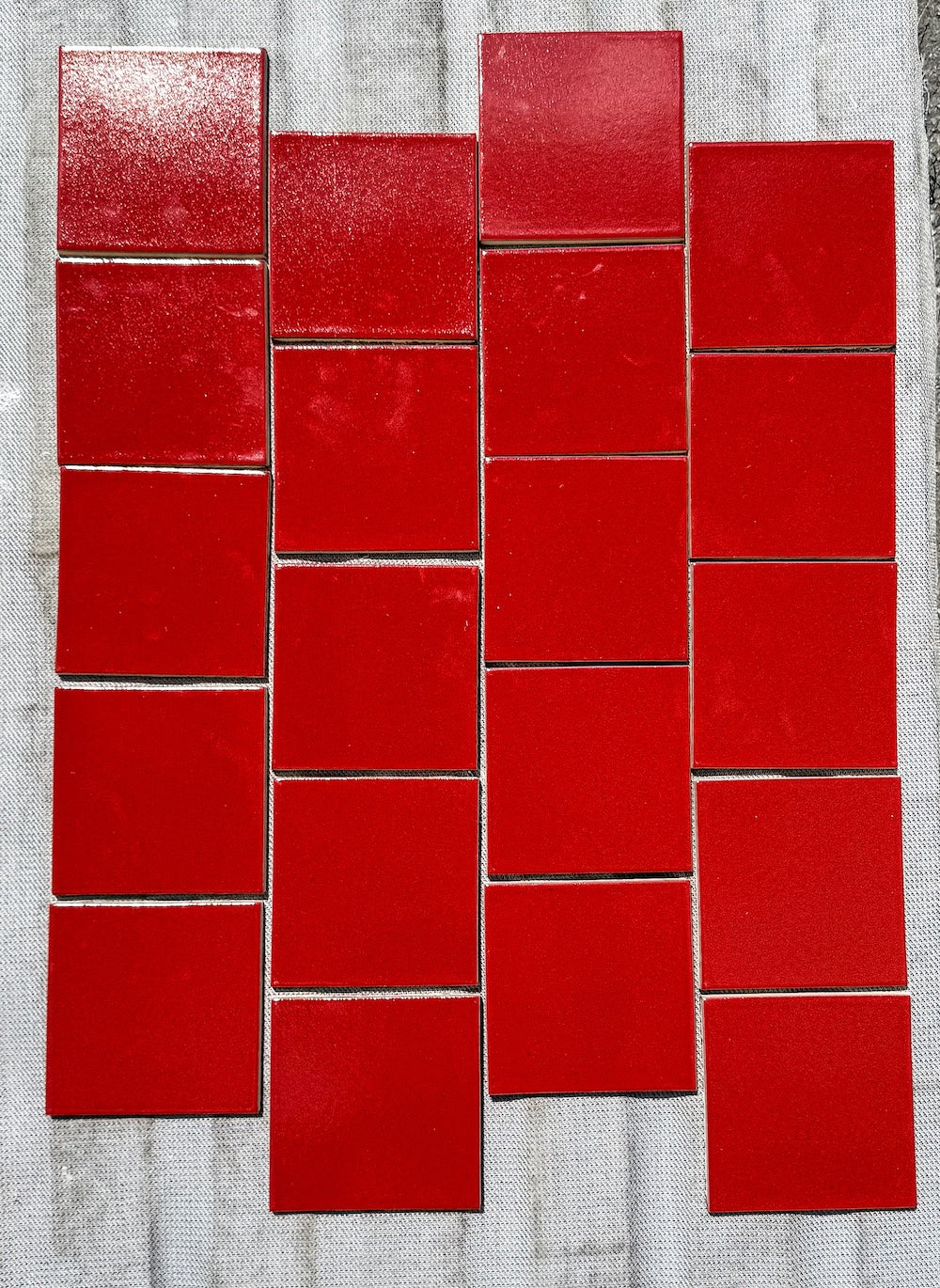 Facade Ruby Glossy | 140x140x10mm | Keramiek