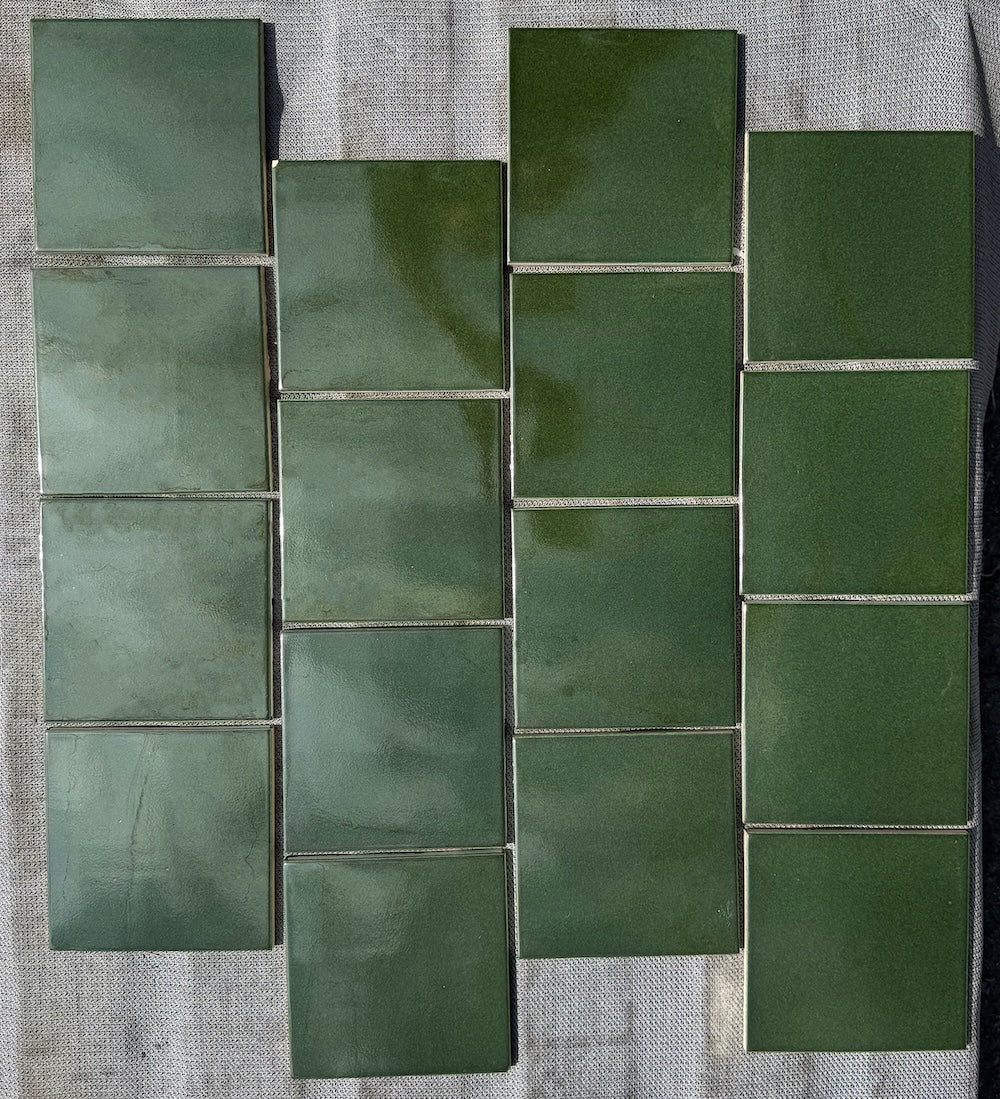 Facade Leaf Glossy | 140x140x10mm | Keramiek