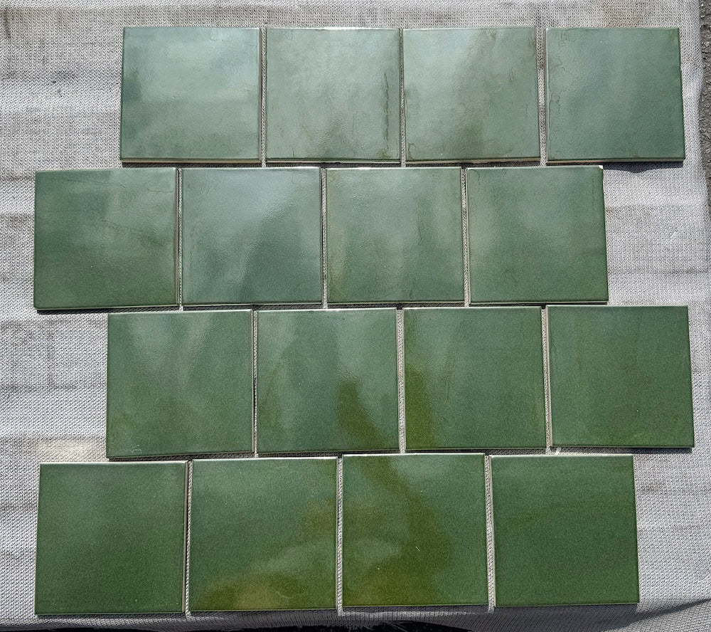 Facade Leaf Glossy | 140x140x10mm | Keramiek