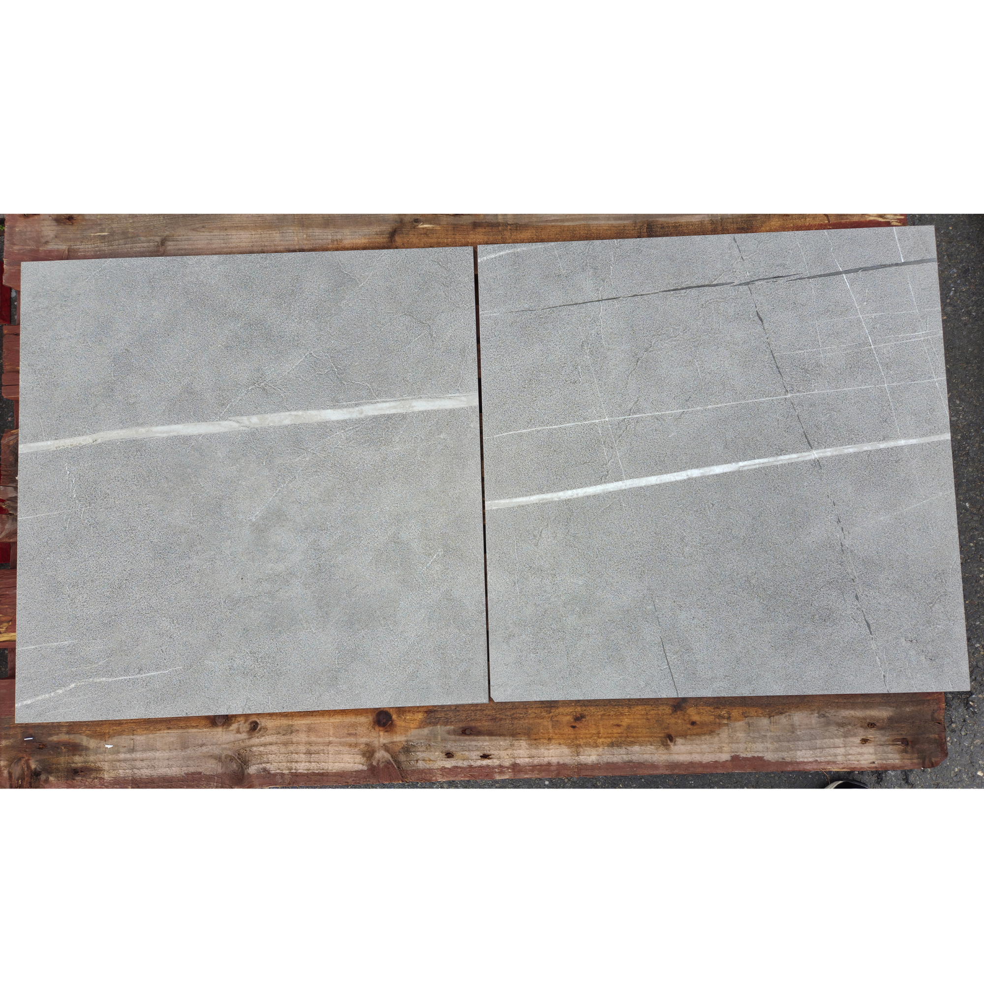 I Sassi Grigio Scuro | 600x600x10mm | Wandtegel