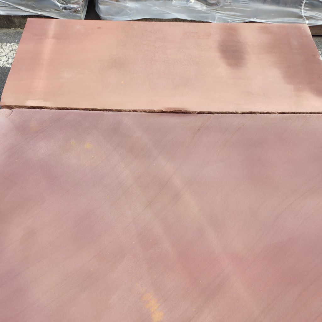 Mango | Geschuurd | 830x830x25-45mm | Zandsteen