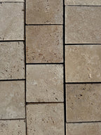 Ivory Crosscut | Ongestopt Venetum | 406x610x30mm | Travertin